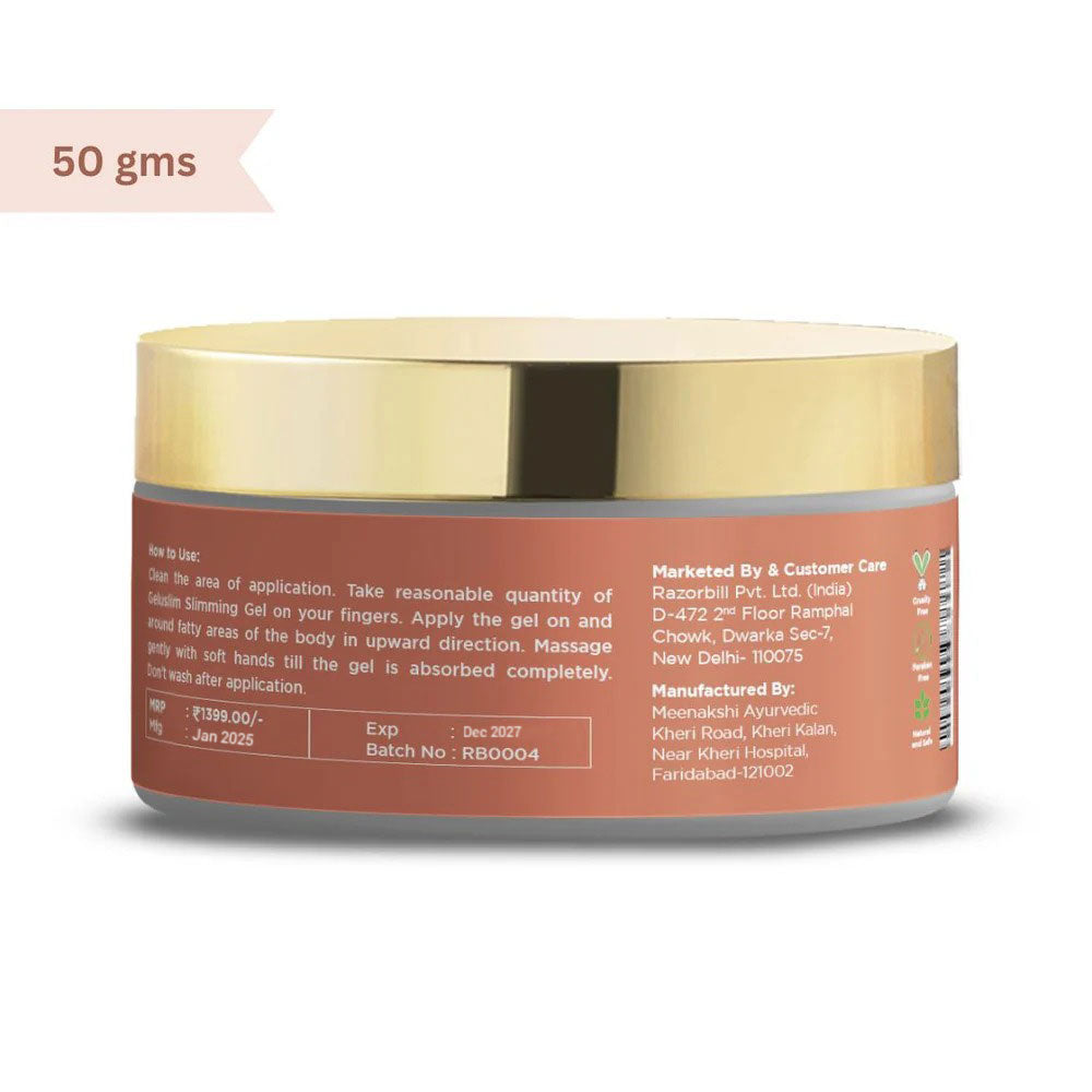 GELUSLIM Slimming Gel for Body Fat Reduction and Faster Inch-loss