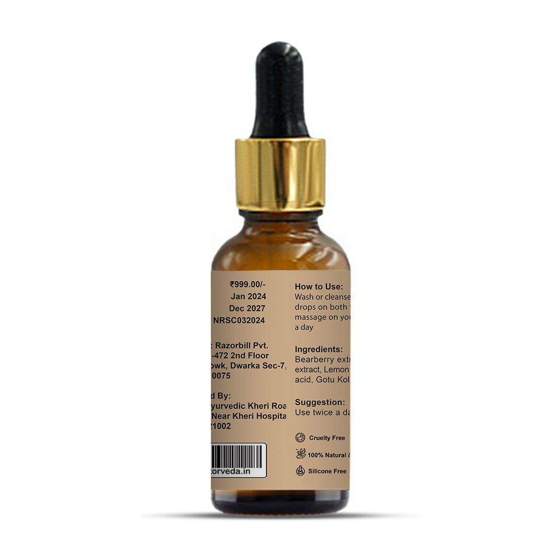 Nurum Plus Serum For Skin Lightening & Age Reversal