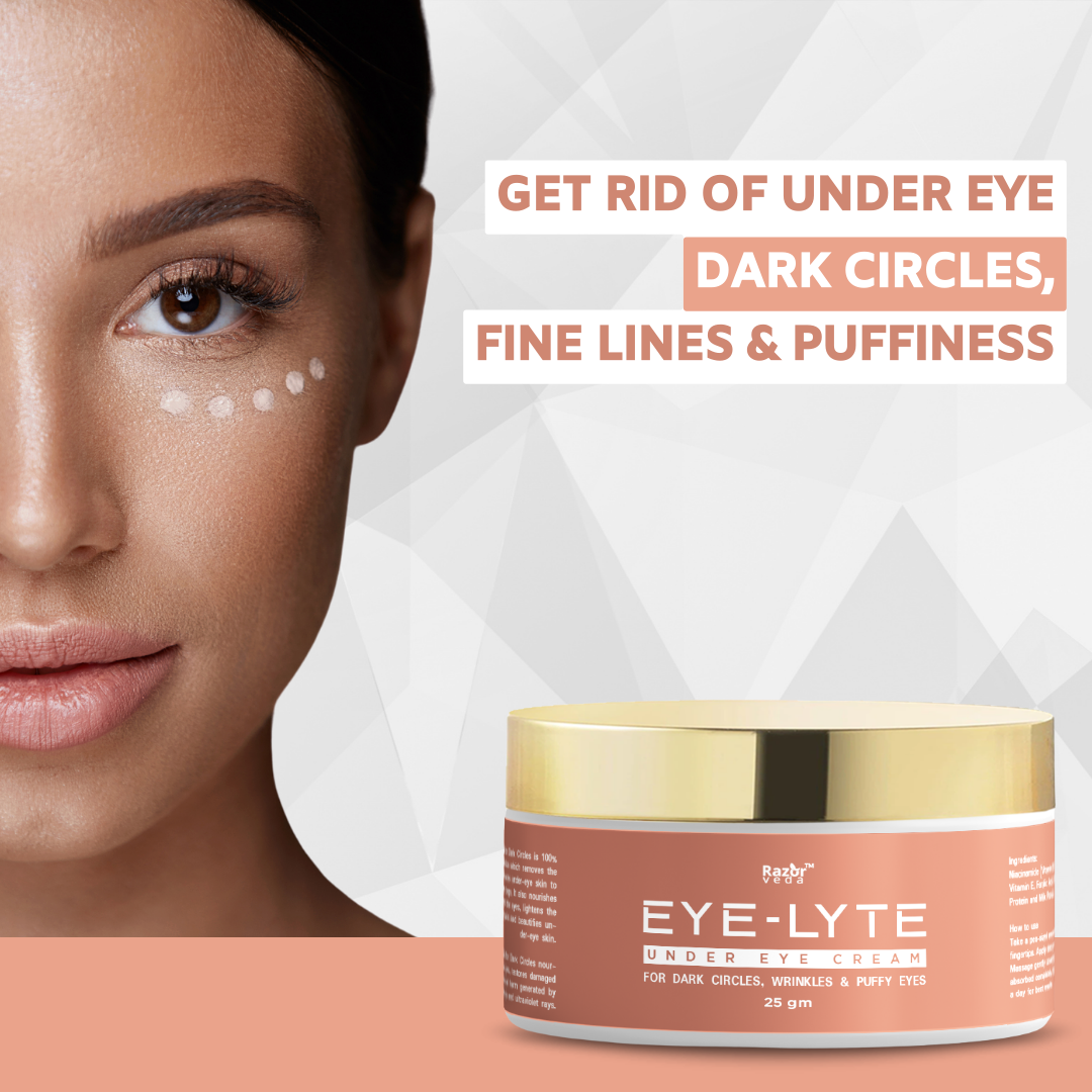EYE-LYTE Brightening Eye Cream for Dark Circles, Under-Eye Wrinkles & Puffy Eyes Razorveda