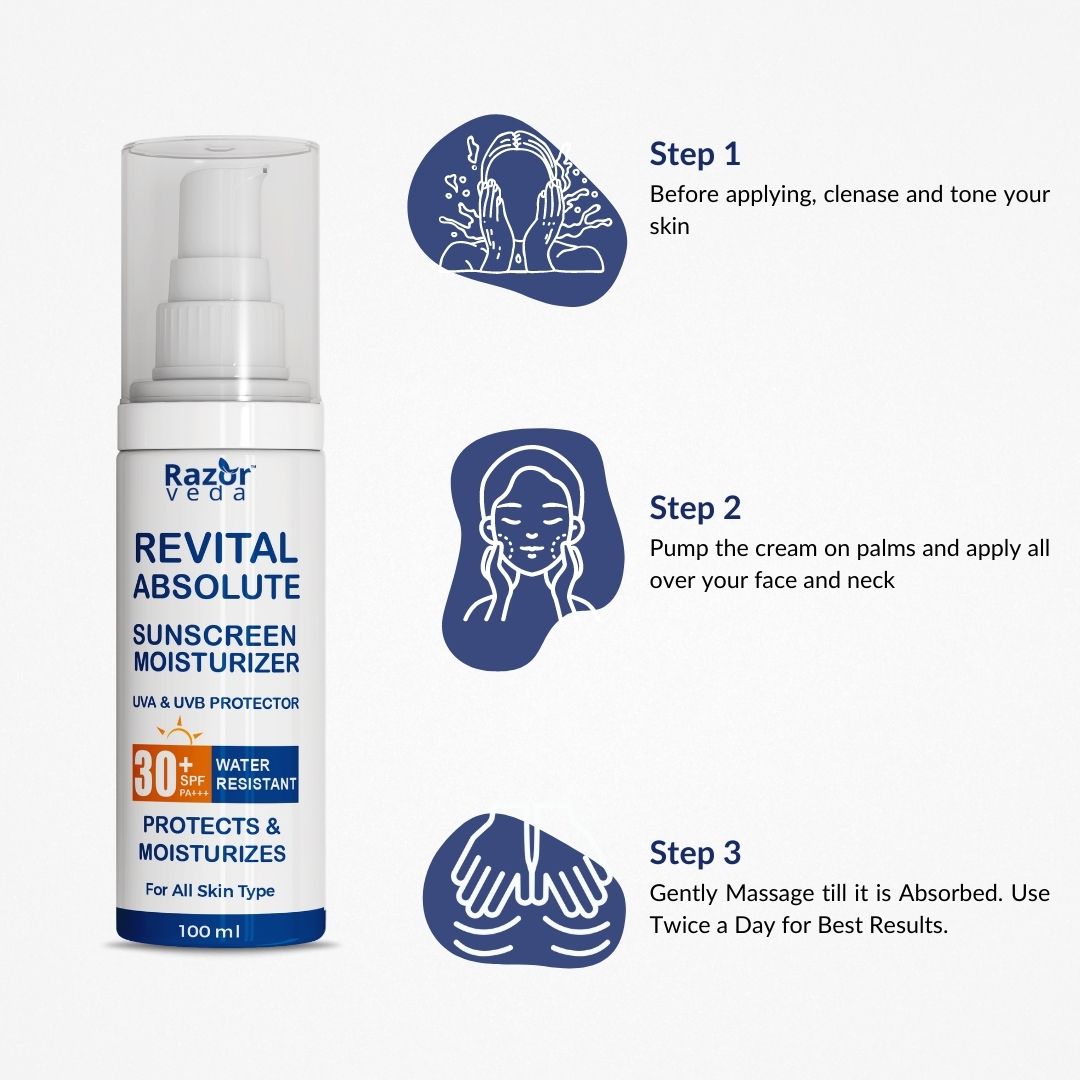 Razorveda | REVITAL ABSOLUTE Sunscreen with SPF 30