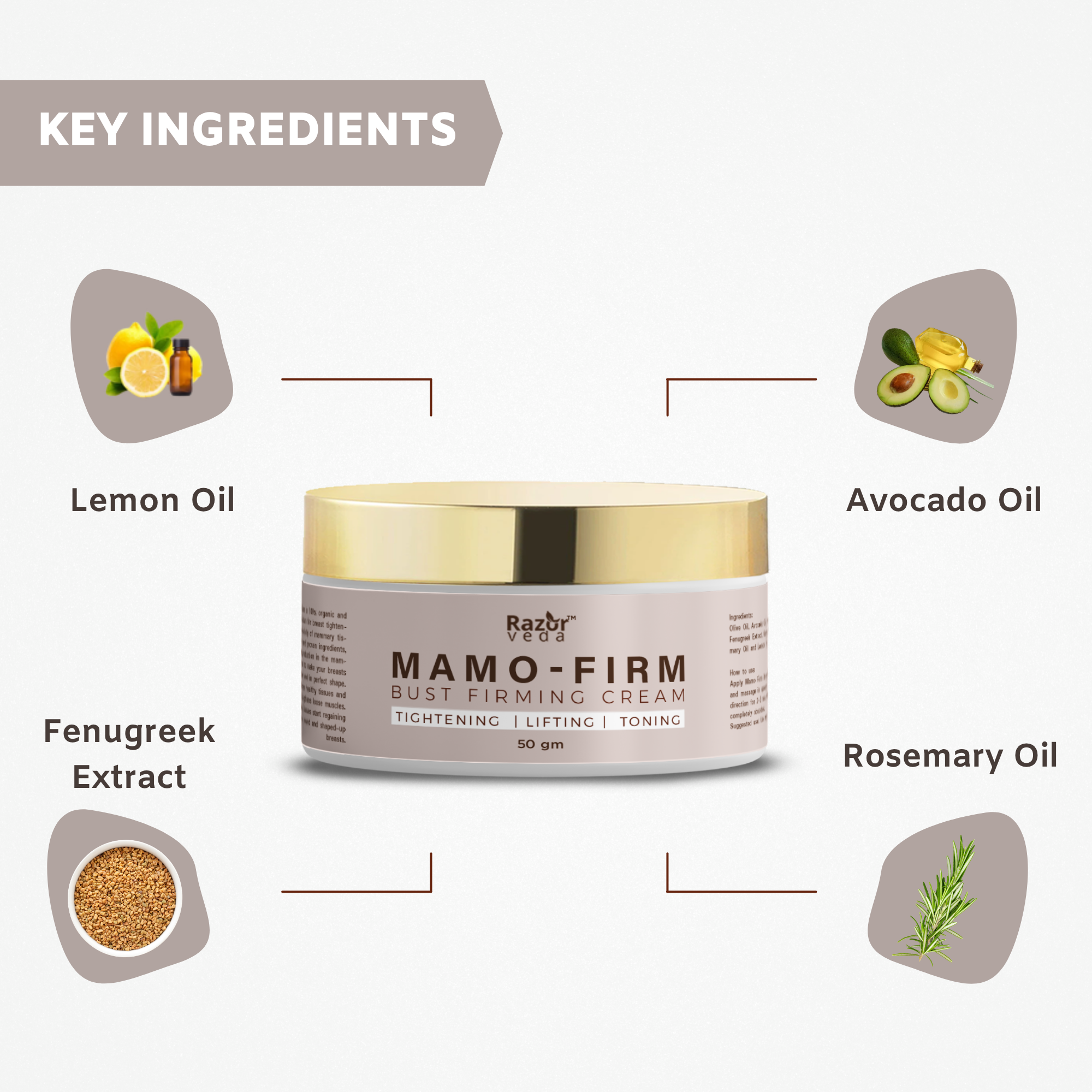 MAMO FIRM Breast Firming Cream for Breast Tightening