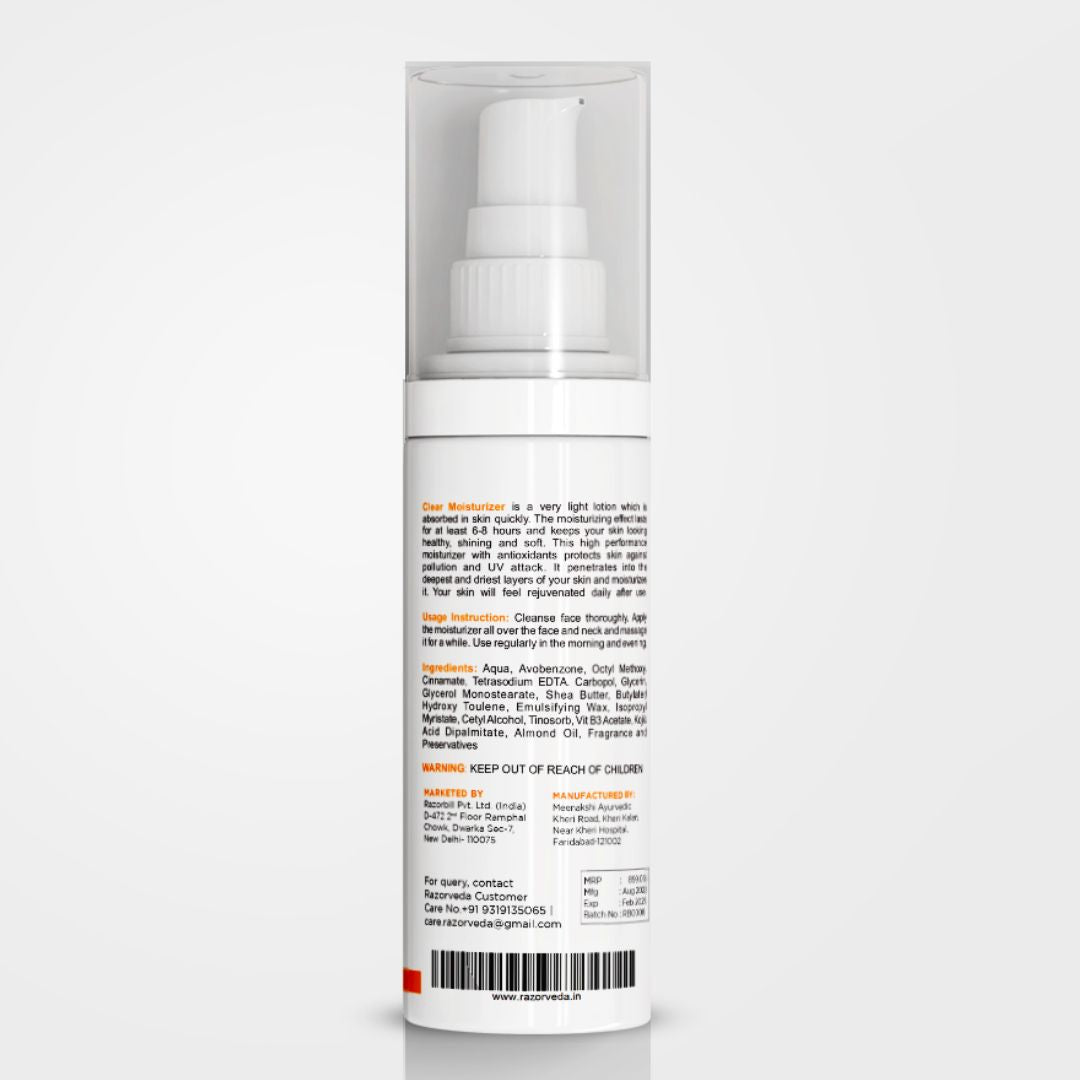 Razorveda | REVITAL ABSOLUTE Clear Moisturizer with SPF 20 for Whole Day Moisturization & Healthy Skin