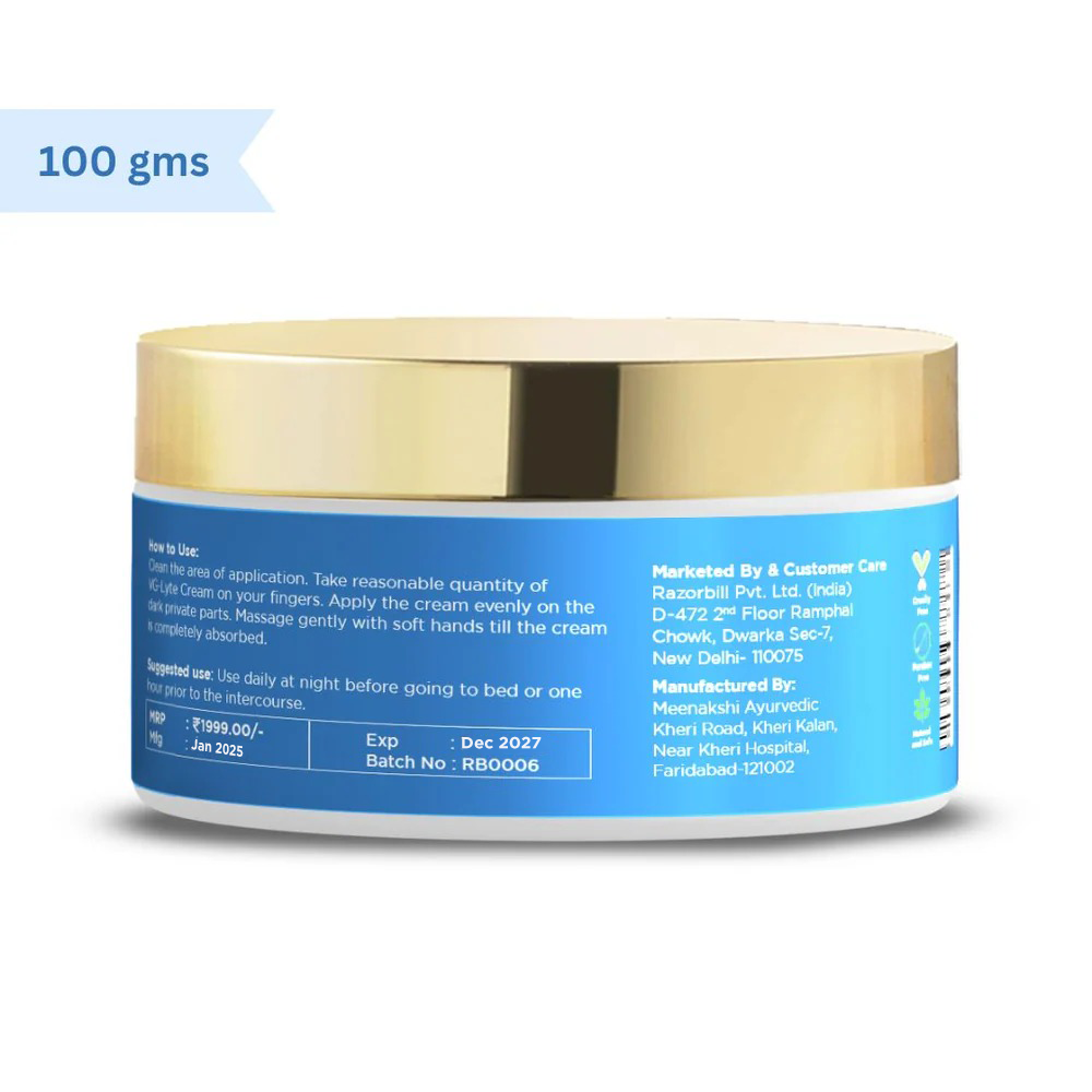 VG-Lyte Intimate & Vaginal Area Whitening Cream