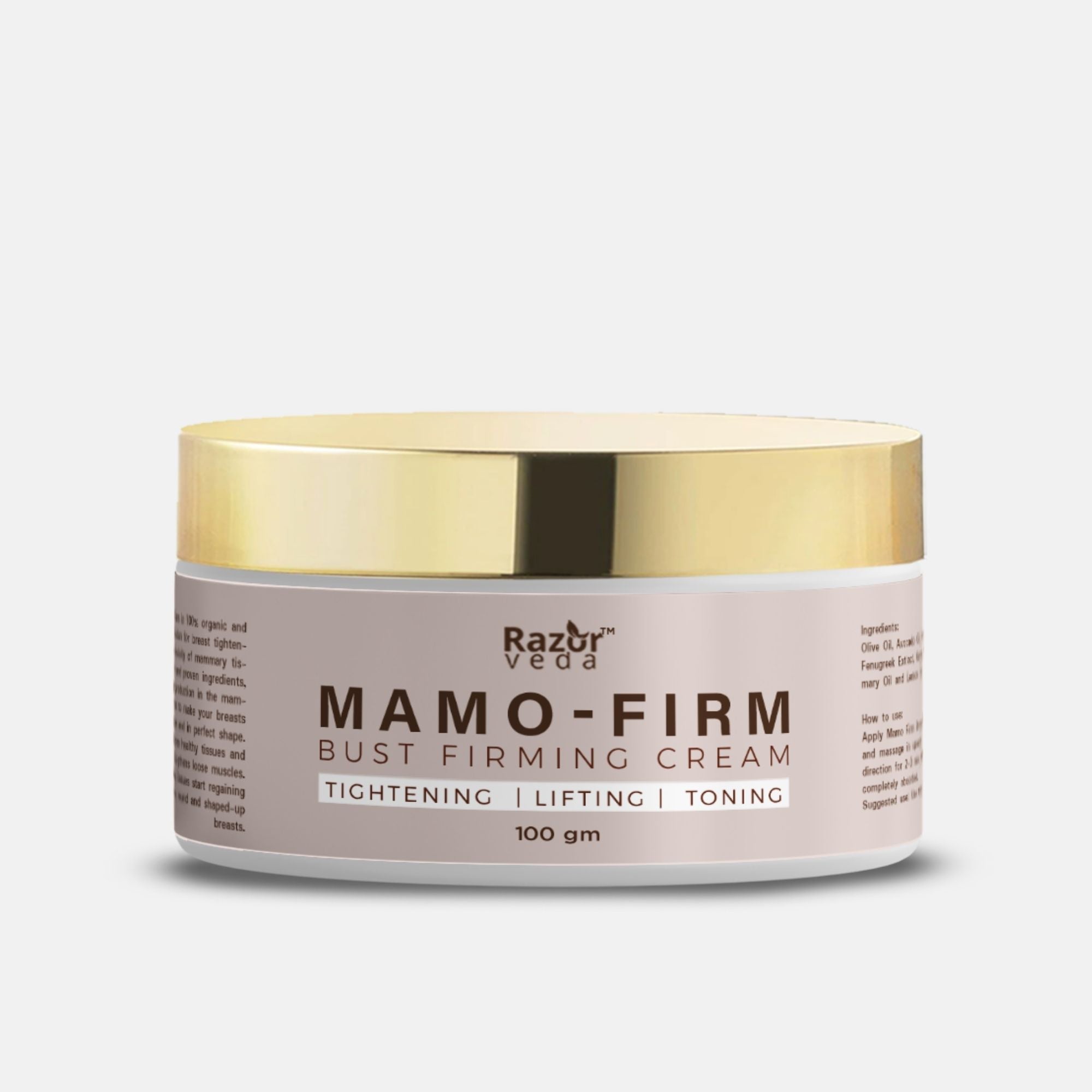 MAMO FIRM Breast Firming Cream for Breast Tightening, Lifting & Toning Razorveda