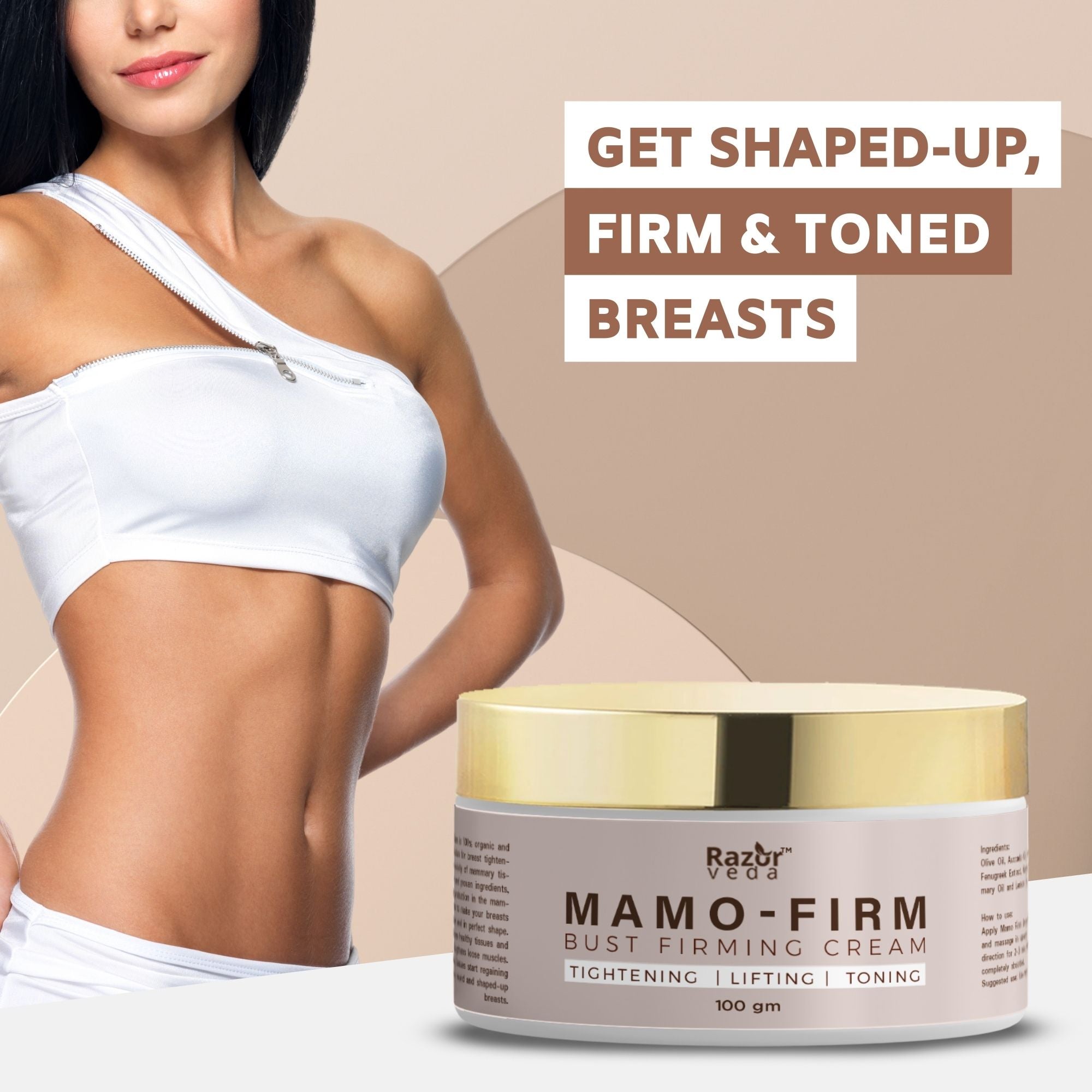 MAMO FIRM Breast Firming Cream for Breast Tightening Razorveda