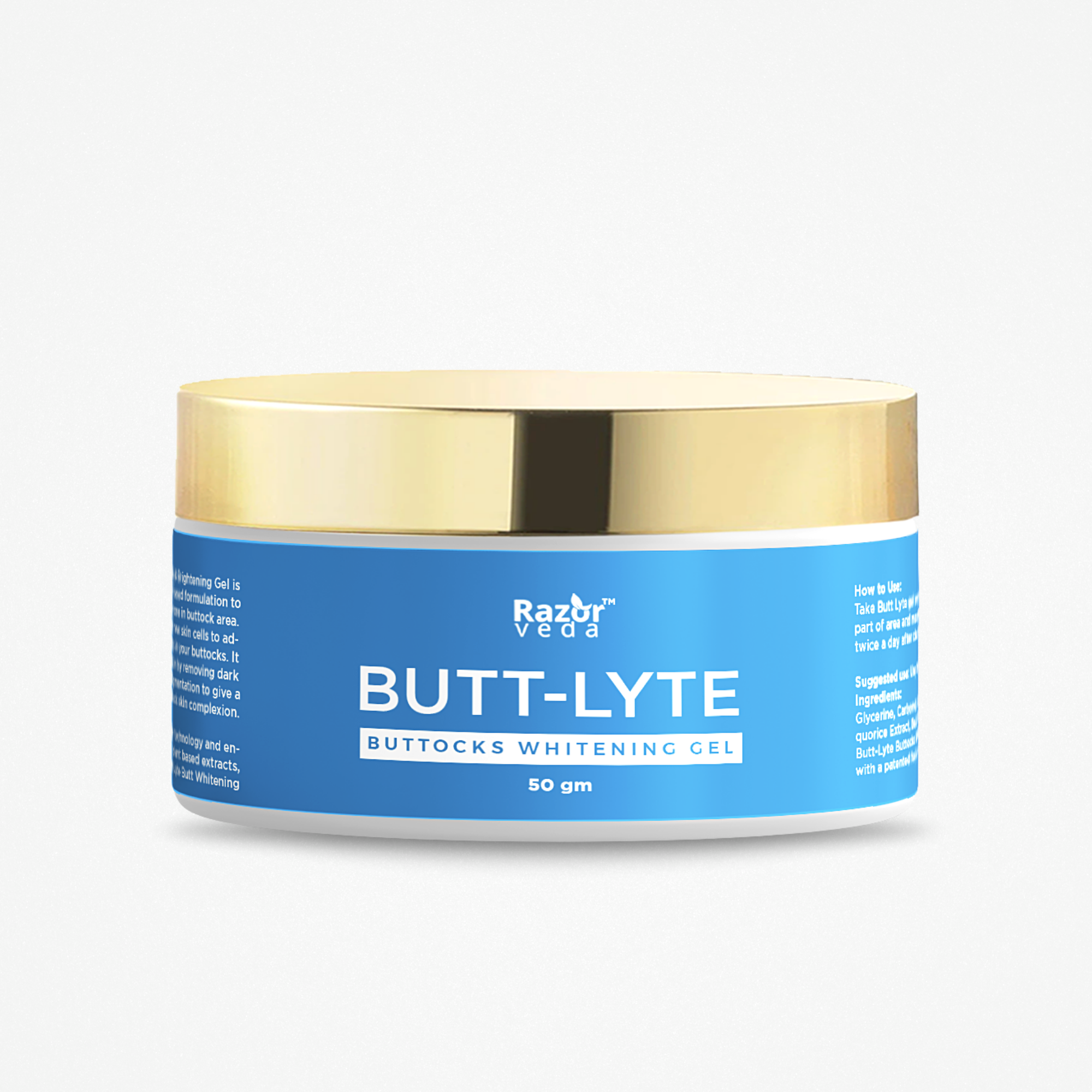 Butt-Lyte Buttock Whitening & Brightening Gel Razorveda