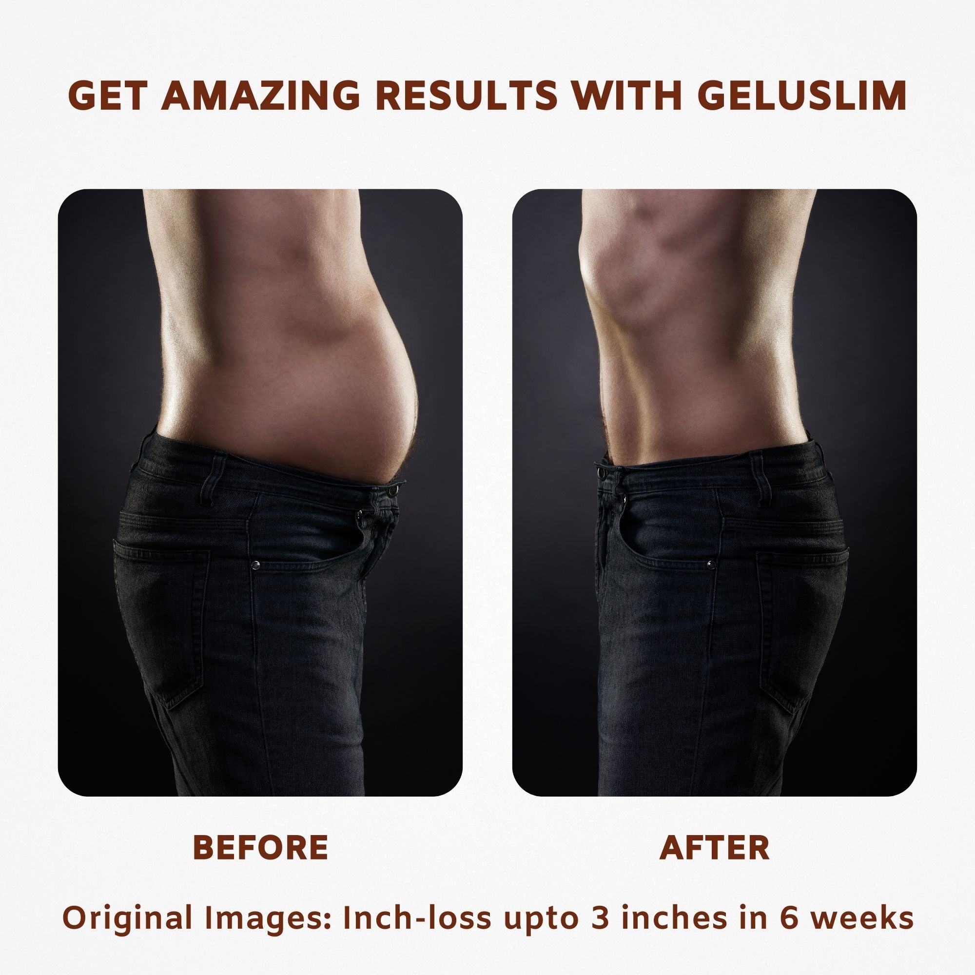 GELUSLIM Men Slimming Gel for Body Fat Reduction & Slimming Razorveda
