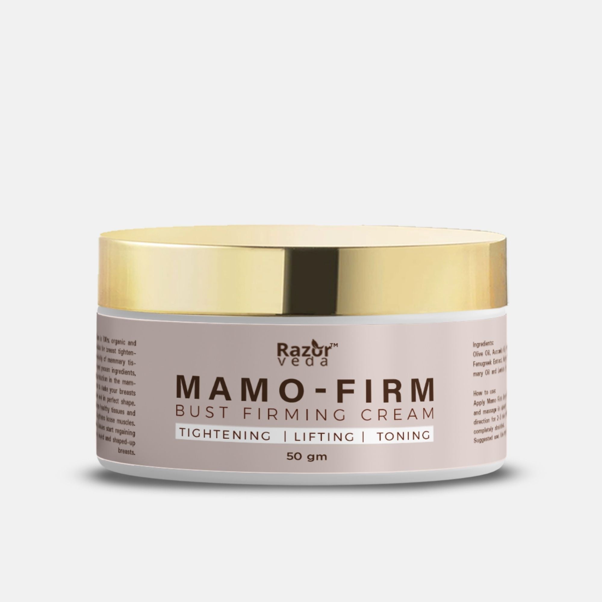 MAMO FIRM Breast Firming Cream for Breast Tightening, Lifting & Toning Razorveda