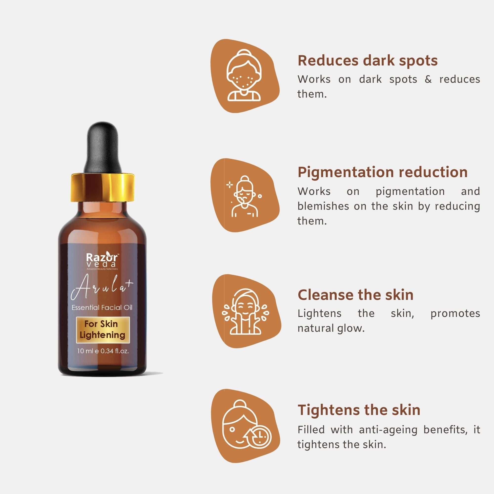 Arula Plus Essential Oil for  Skin Razorveda